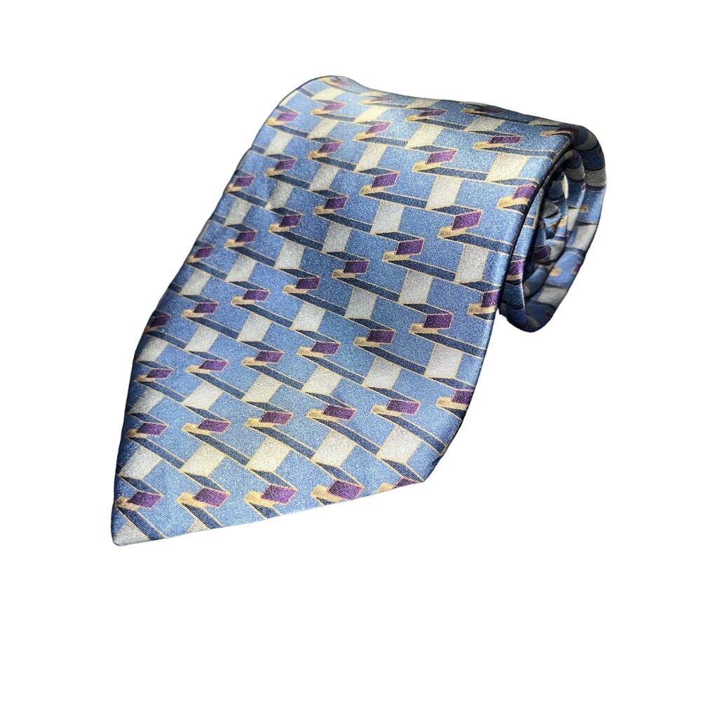 Men’s Bill Blass Geometric Neck Tie